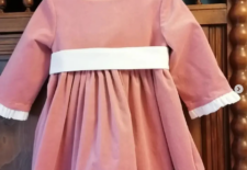 Robe de cortège en velours